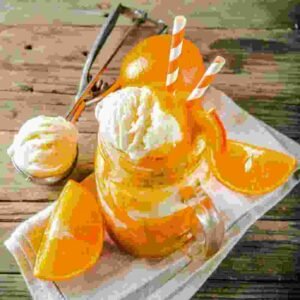 Orange Melty Ice Cream